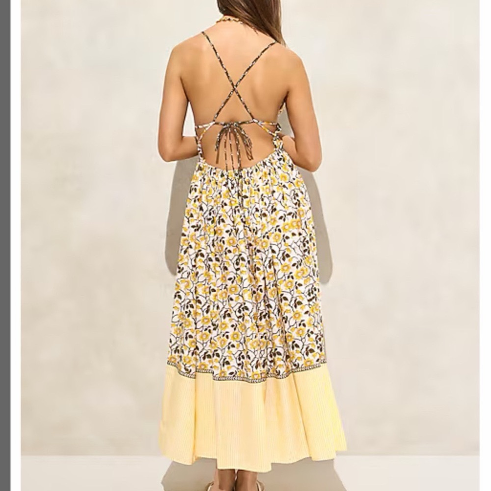 J. Crew Daffodil Floral Maxi Dress - Picture 2 of 5